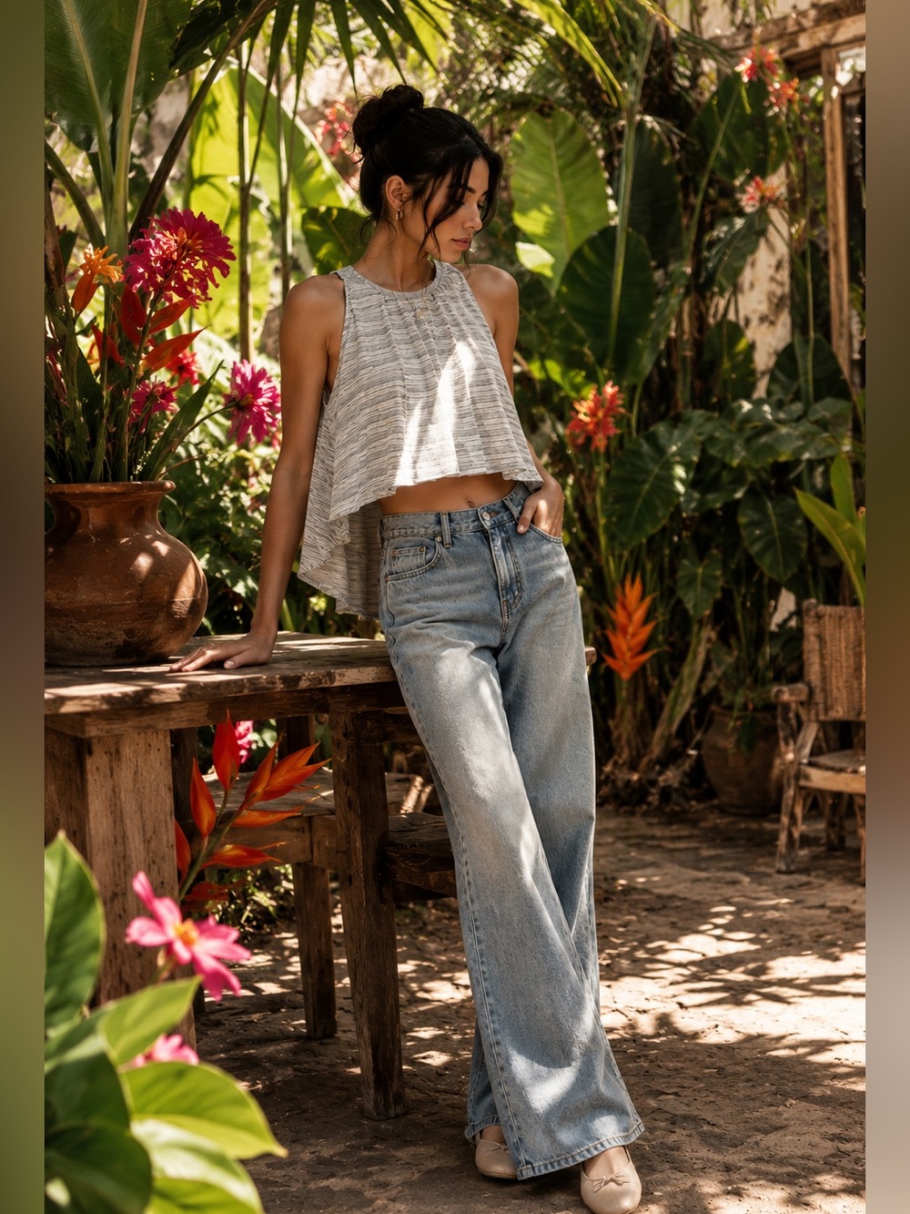 🇺🇸FIRM PRICE🇺🇸Free people Turn it up tank top